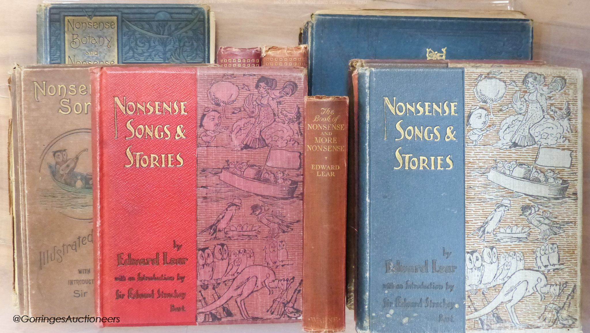 Nineteen Edward Lear Nonsense Songs/Alphabets in various editions